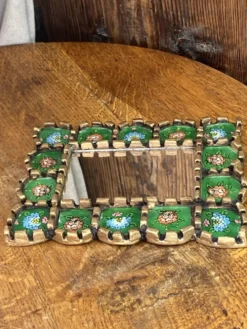 Melie péruvien en bois et verre