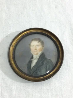 Miniature Portrait d’homme de qualité