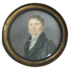 Miniature Portrait d’homme de qualité