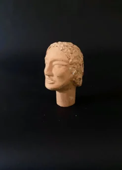 Mini Tête sculptée tête cuite