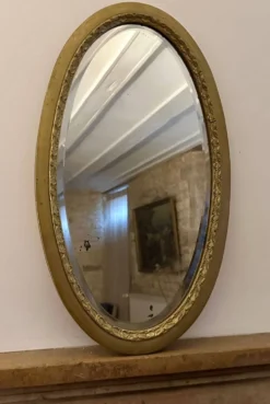 Miroir ancien biseauté