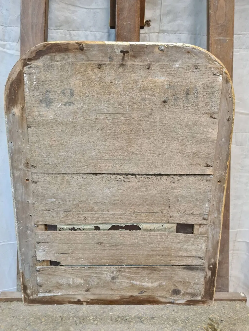 Miroir ancien doré Louis Philippe
