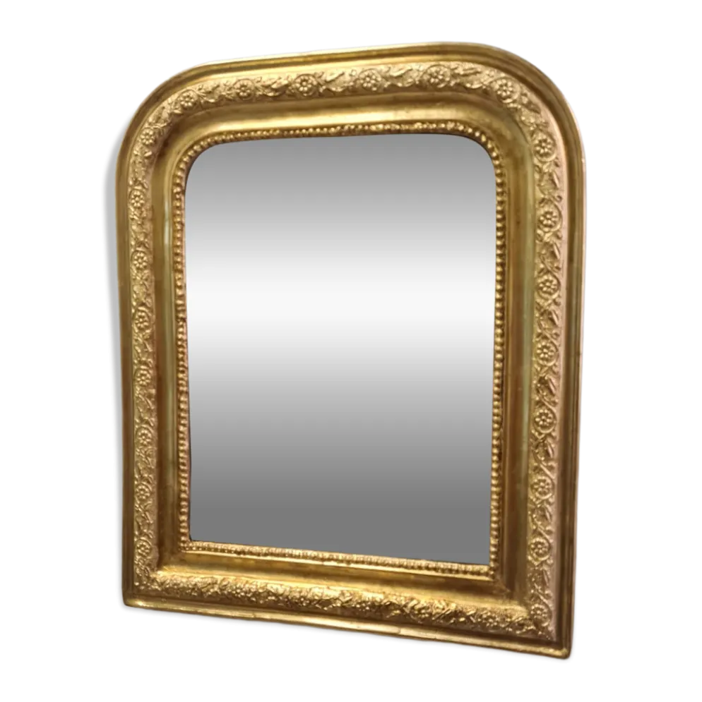 Miroir ancien doré Louis Philippe