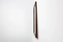 Miroir ancien à facettes en bois sculpté, France, années 1850