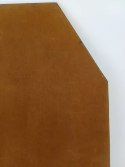 Miroir ancien hexagonal