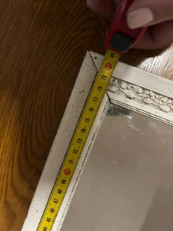 Miroir ancien moulure en bois