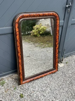 Miroir ancien style Louis Philippe