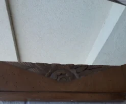 Miroir années 60 bois