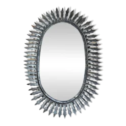 Miroir années 60 feuilles d'acanthe