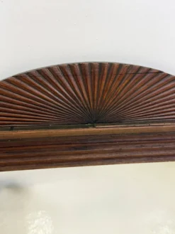 Miroir art déco en bois sculpté, 1930s