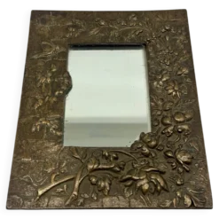 Miroir Art déco en bronze, XXème s.