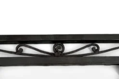 Miroir Art Déco en fer forgé – Paul Kiss, Paris, vers 1930