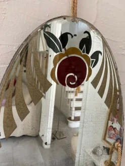 Miroir art déco 57x33cm