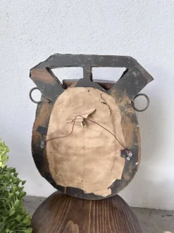 Miroir artisanal brutaliste « cheval »