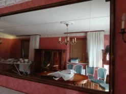 Miroir associé au meuble enfilade 4 portes en Acajou