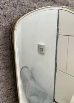 Miroir asymétrique forme libre des années 60-70