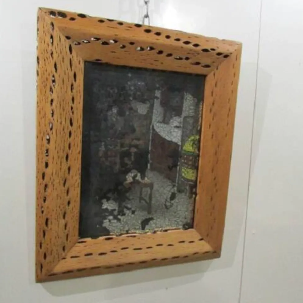 Miroir au mercure 53x63cm