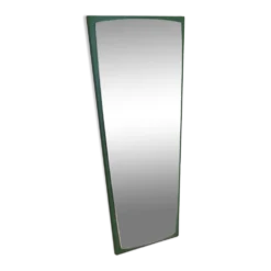 Miroir avec cadre en pin, design danois, années 1970, production : Danemark