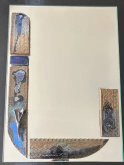 Miroir avec inclusion de céramique