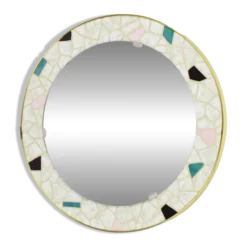 Miroir avec mosaïque, années 1970