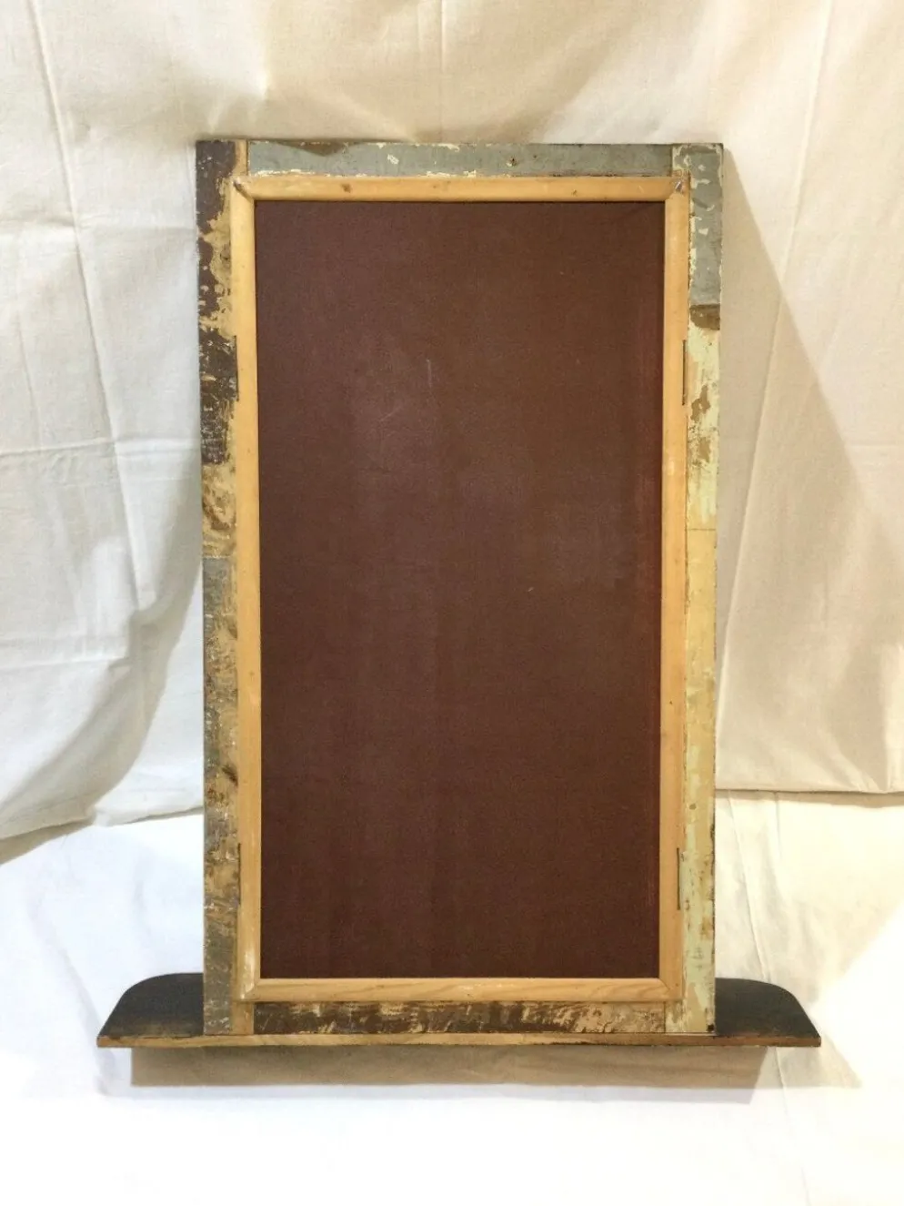 Miroir avec ses portes fleuries 90x111cm