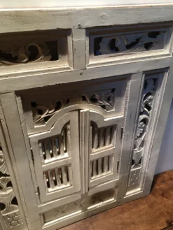 Miroir avec volets style colonial 60x70cm