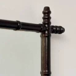 Miroir bambou vintage années 60
