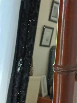 Miroir barbier bambou années 20/30