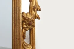 Miroir baroque doré de grande taille du 20e siècle par Deknudt, Belgique