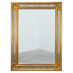 Miroir baroque doré du 20ème siècle par Deknudt, Belgique