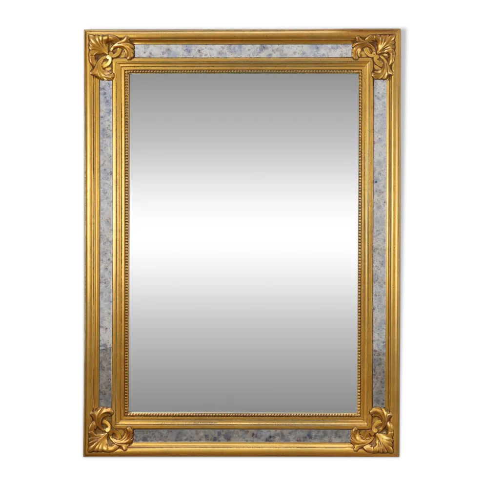 Miroir baroque doré du 20ème siècle par Deknudt, Belgique