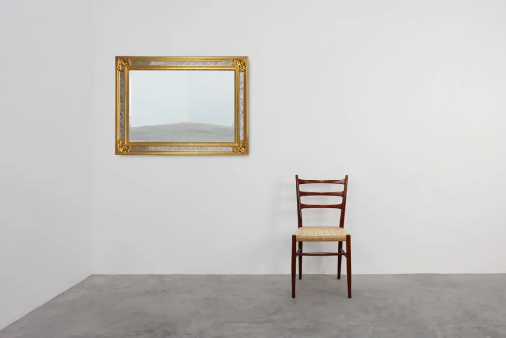 Miroir baroque doré du 20ème siècle par Deknudt, Belgique