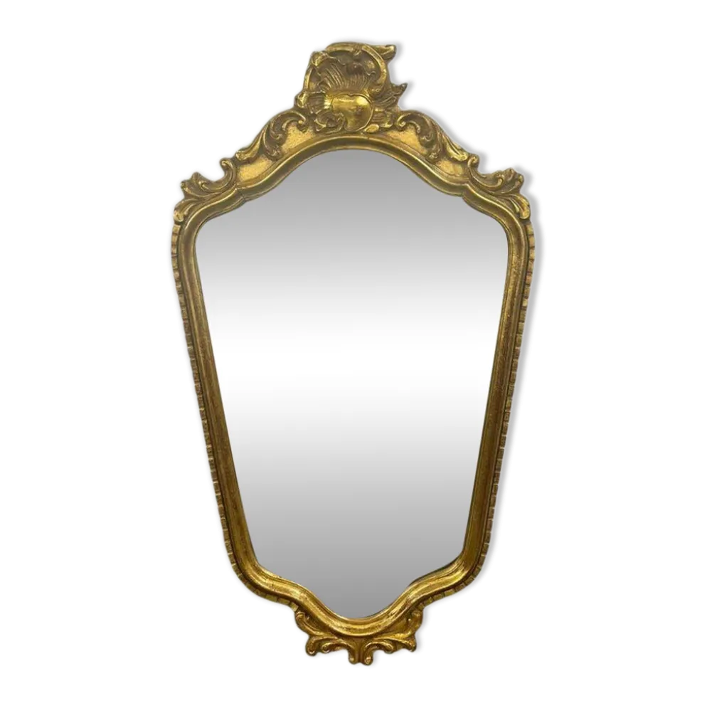 Miroir baroque doré vintage / miroir mural
