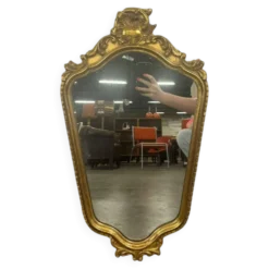 Miroir baroque doré vintage / miroir mural