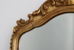 Miroir baroque en bois doré de style Louis XV, XXe siècle, France