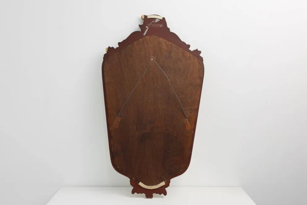 Miroir baroque en bois doré de style Louis XV, XXe siècle, France