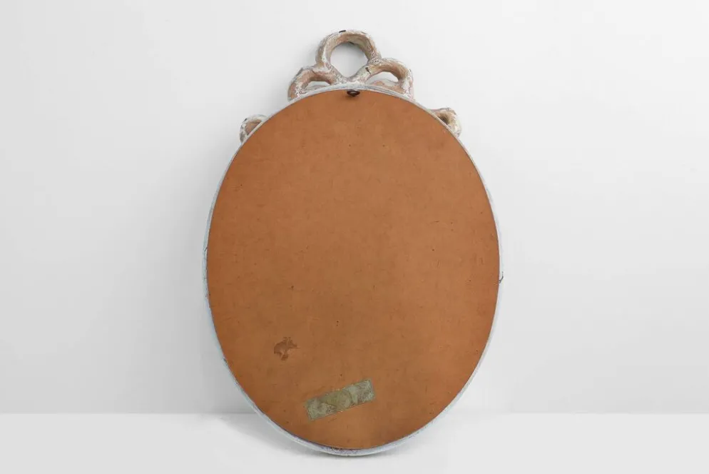 Miroir baroque Louis XVI du XXe siècle en bois sculpté, France