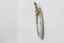 Miroir baroque Louis XVI du XXe siècle en bois sculpté, France