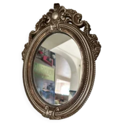 Miroir baroque à poser avec moulures