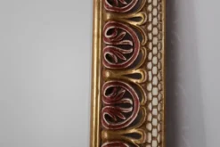 Miroir baroque revival en bois sculpté, Italie vers 1960