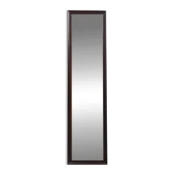 Miroir belge Art Déco en bois avec verre vieilli, vers 1930