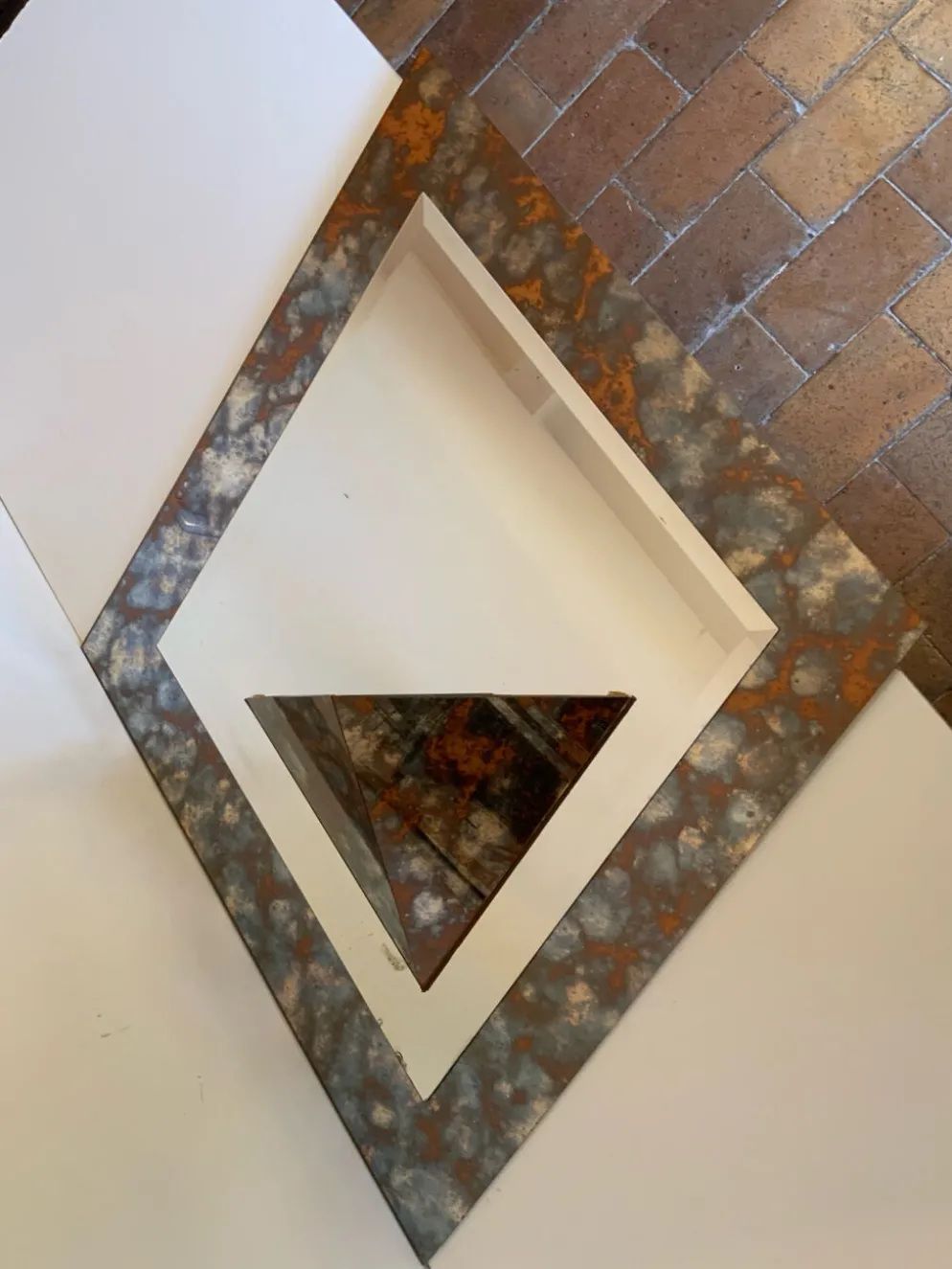 Miroir biseauté 1970