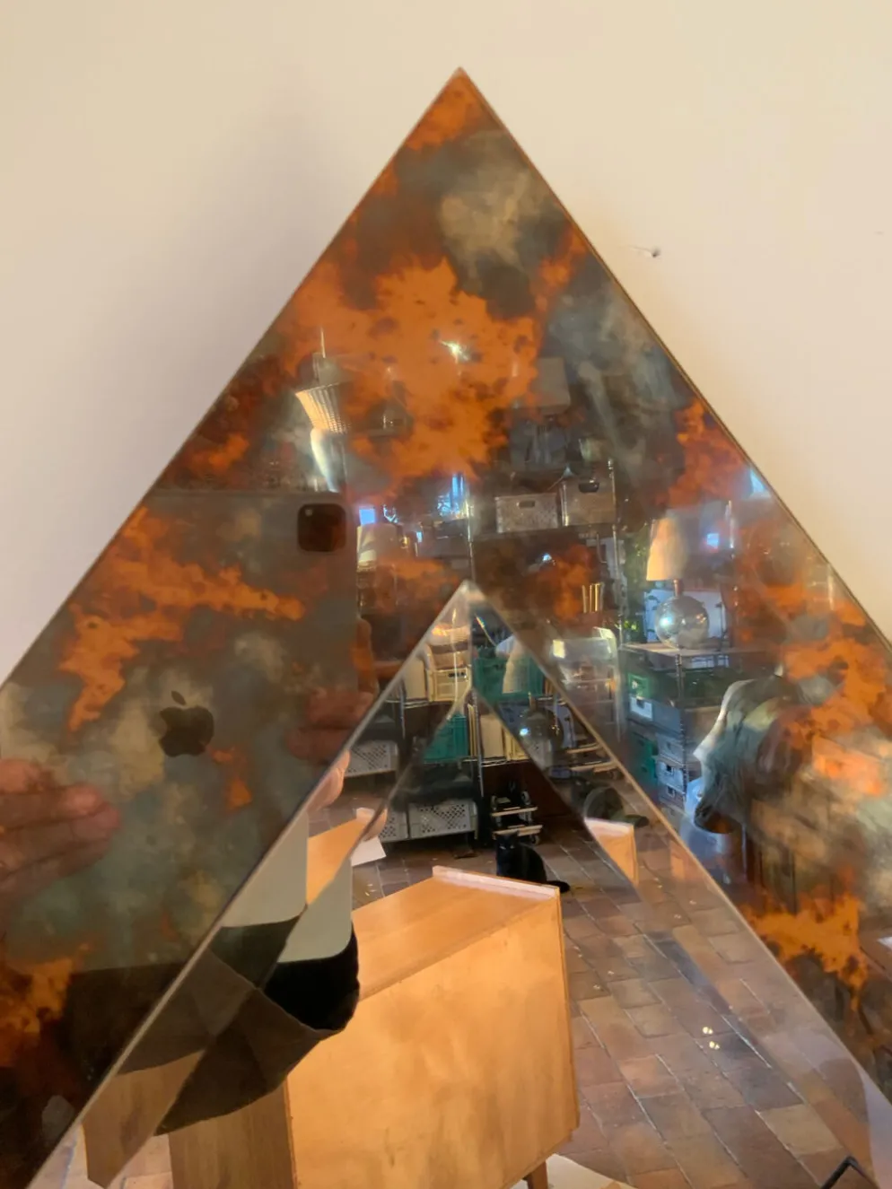 Miroir biseauté 1970