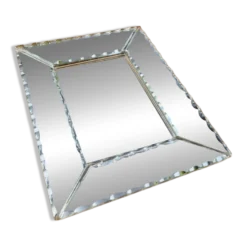 Miroir biseauté ancien