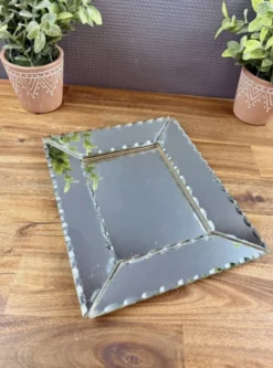 Miroir biseauté ancien