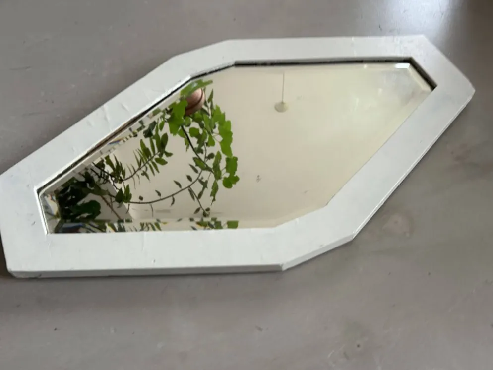 Miroir biseauté ancien