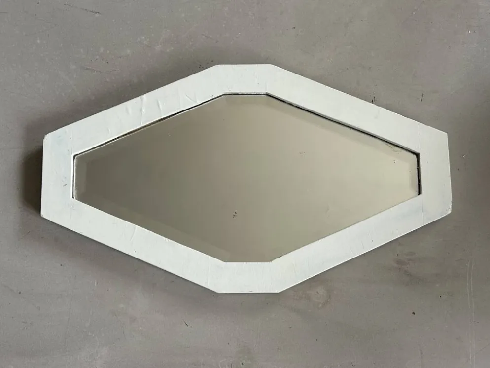 Miroir biseauté ancien