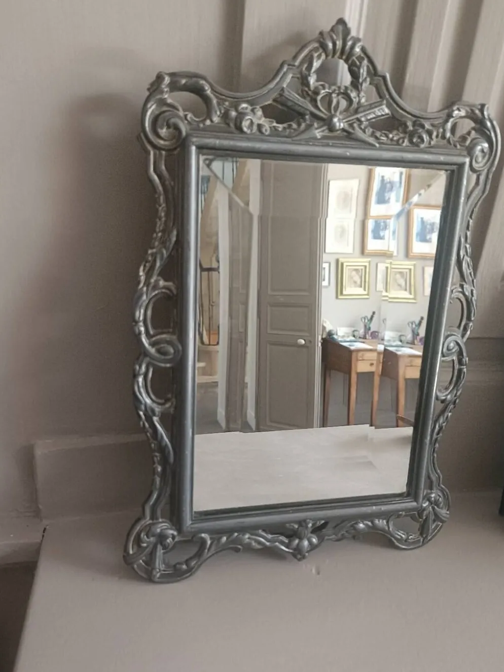 Miroir biseauté Art Déco