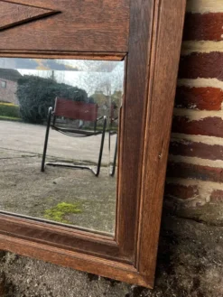 Miroir Biseauté en bois massif