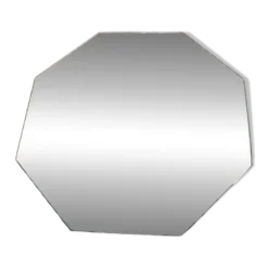 Miroir biseauté octogonal à poser 30cm